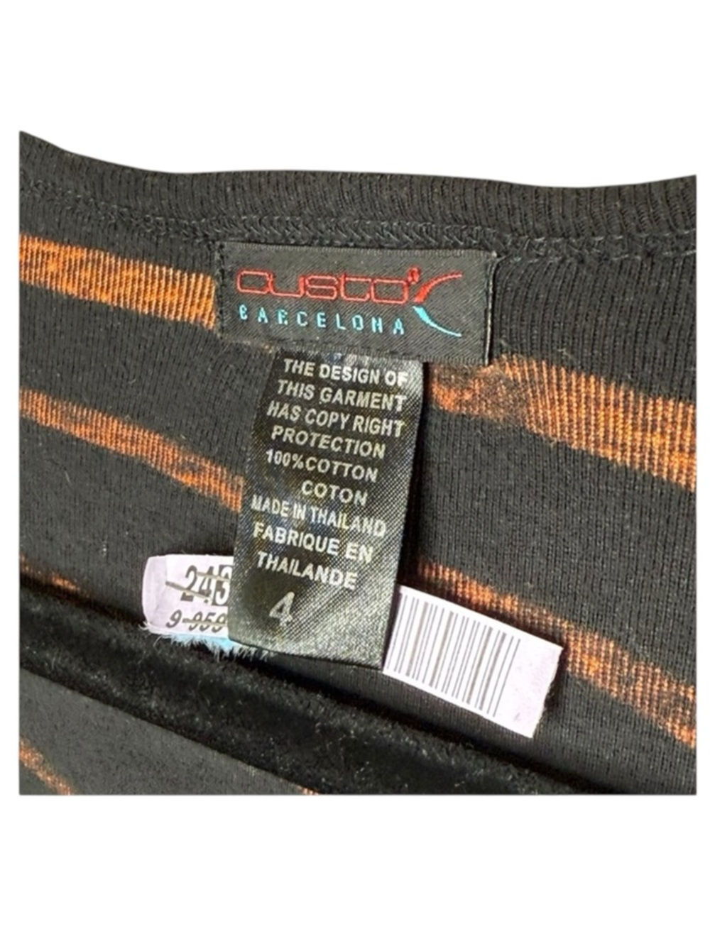 Rare: Custo Barcelona 𖦹 Camera Girl Photography Babe Tee 𖦹 Black Green 𖦹 Large - Picture 7 of 16